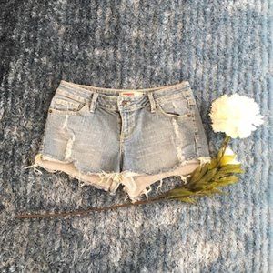 T Five Jean Shorts